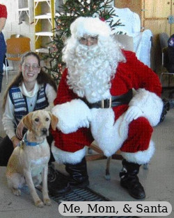 Me, Mom, & Santa